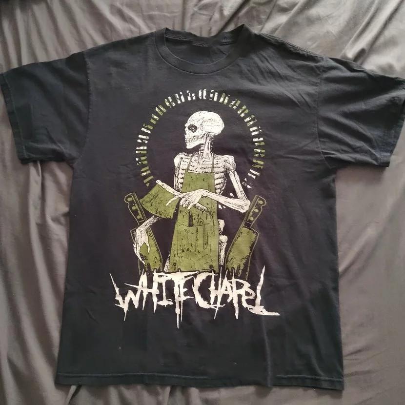 Whitechapel Band Music Black T-Shirt Cotton All Size Unisex L