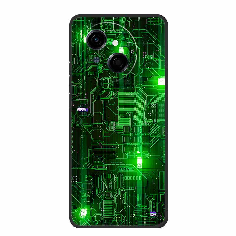 For Tecno Spark Go 1 S Case Coque Black Silicone Soft Phone Case For Tecno Spark 40C Go 1S Pop 9 4G Back Cover Case 40 C Funda