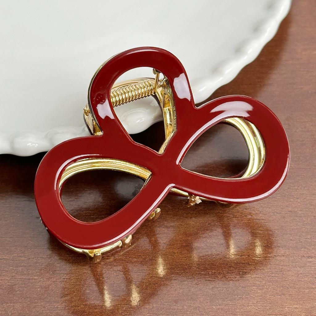 Elegant Hair Bow Claw Clip In Rich Color Variants Ideal For Stylish Women And Hairstyles Unique