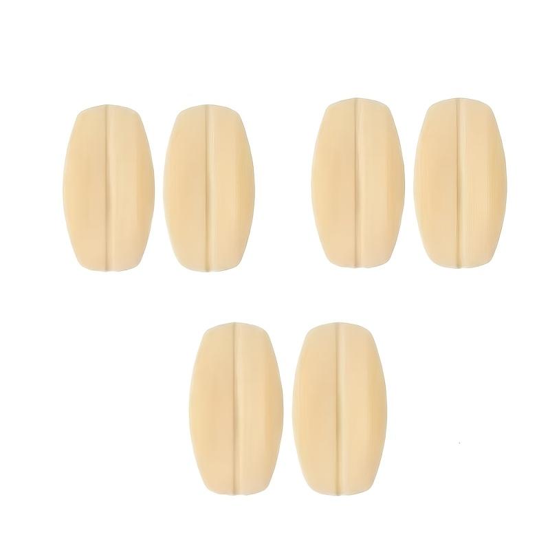 Многоцветные силиконовые накладки на лямки бюстгальтера, 6 шт., Противоскользящие держатели для бретелей бюстгальтера, Бесшовные плечевые подушечки для снятия давления