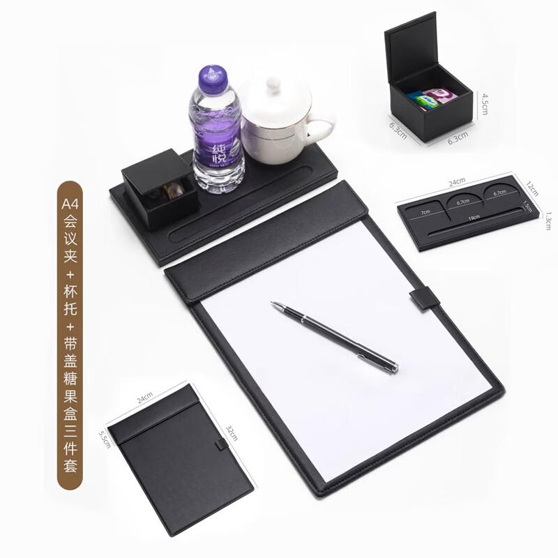 PU Leather Clipboard & Writing Pad