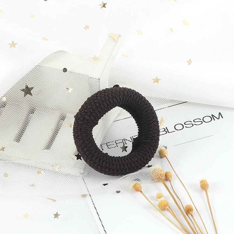 6PCS/Set Solid Color Basic Hair Bands Simple Wide Headband for Thick Hair Women Girls Fashion Hair Accessories Holder Scrunchies