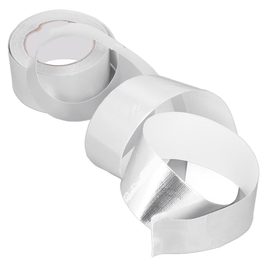 Fiberglass Aluminum Foil Tape Heat Resistant for Air Conditioning Hot Cold Duct Repair 25meter6cm