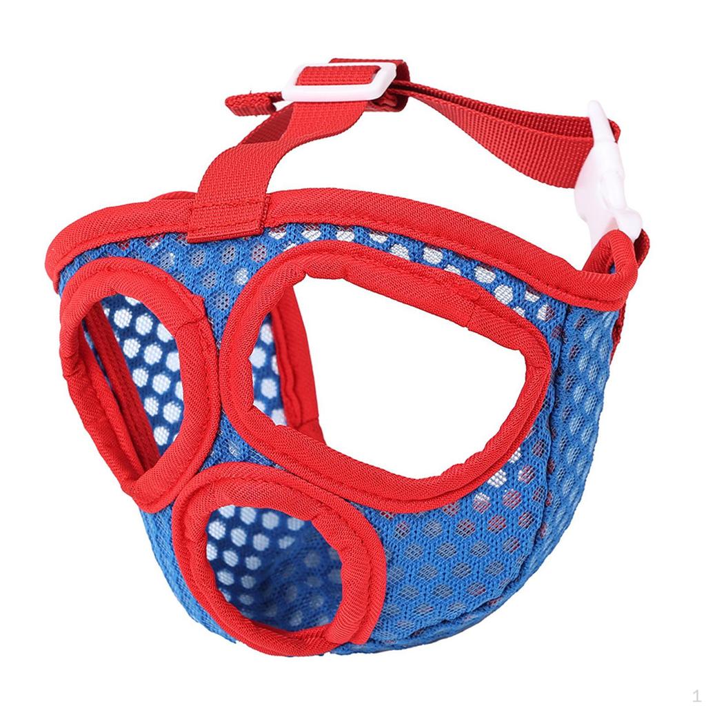 Anti- Comfortable Lightweight Mesh Mouth Cover Pet Mask