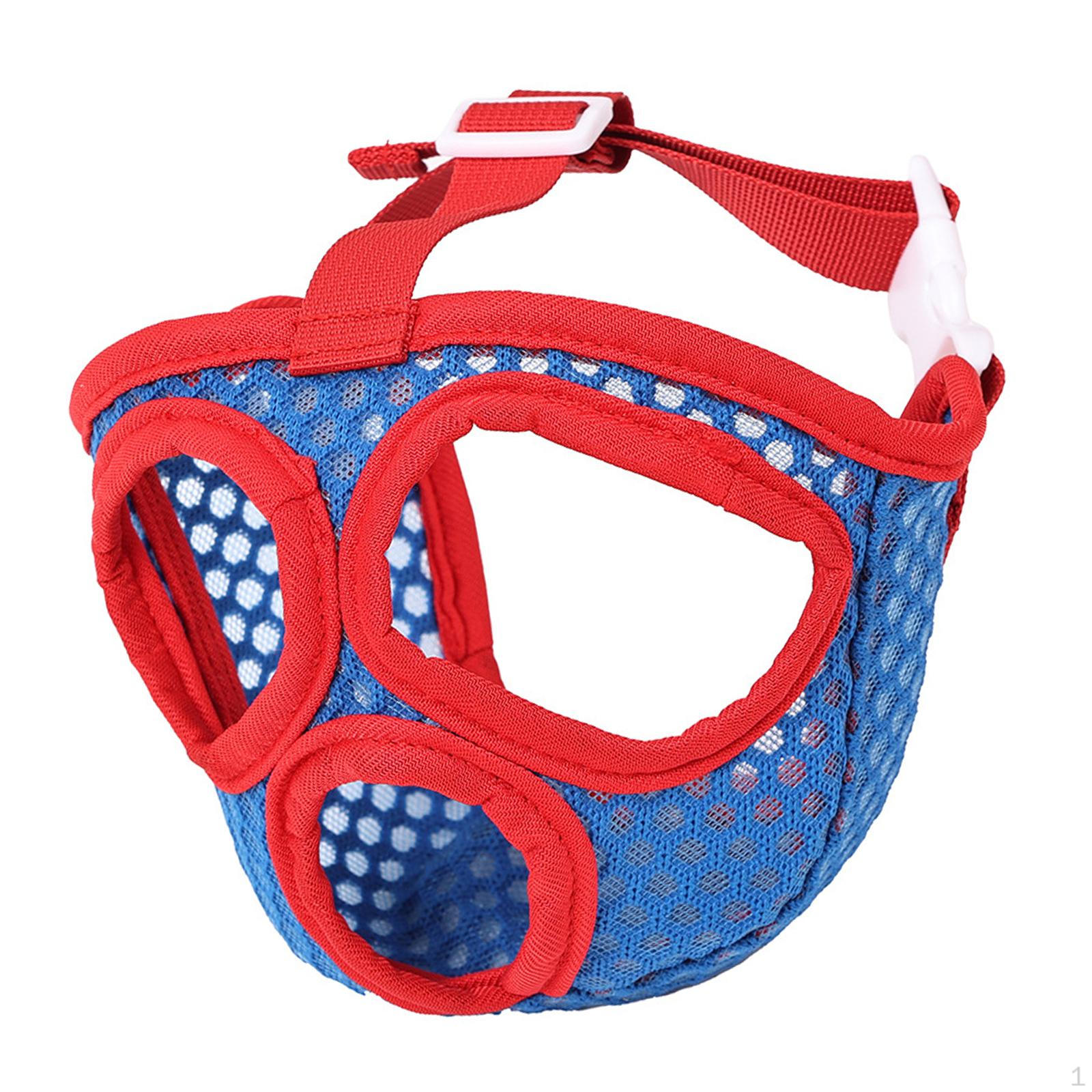 

Anti- Comfortable Lightweight Mesh Mouth Cover Pet Mask 28cmx31cm