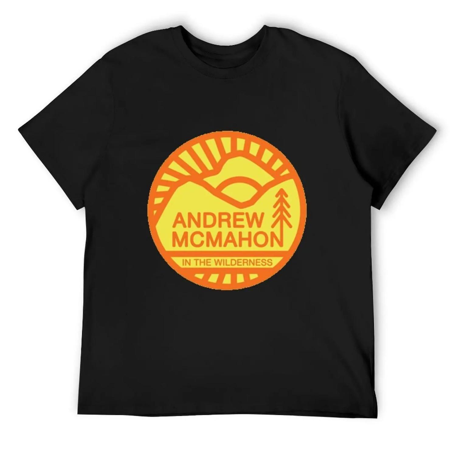 Andrew McMahon Sticker Copy T-Shirt cute tops new edition boys whites mens vintage t shirts S