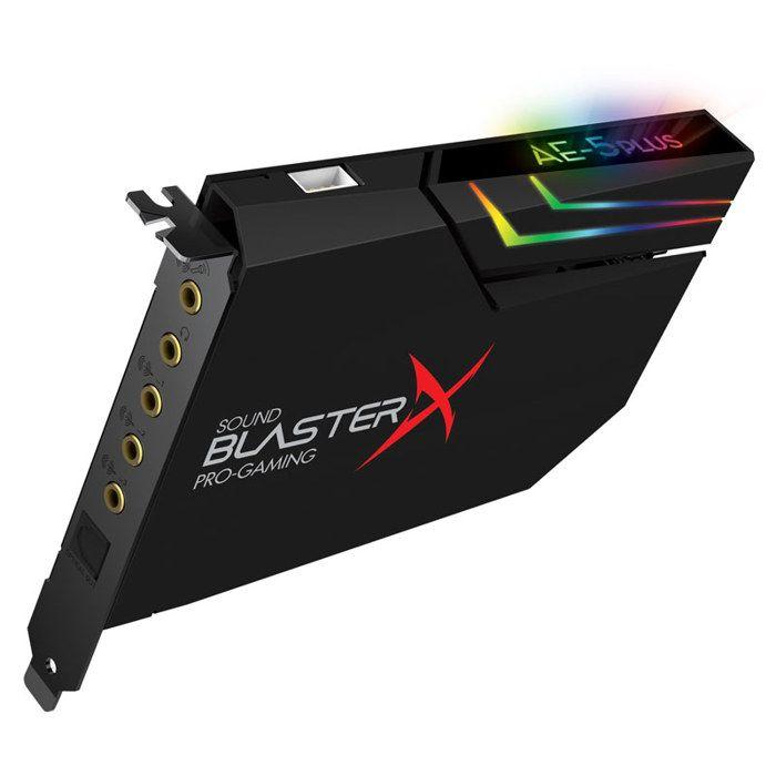 CREATIVE Sound BlasterX AE-5 Plus Hi-Res Gaming Soundkarte / DAC
