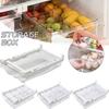 Refrigerator Storage Box Portable Basket Large Capacity Vegetables Egg Fruit Holder Clipping Hanging Drawer Kitchen Storage