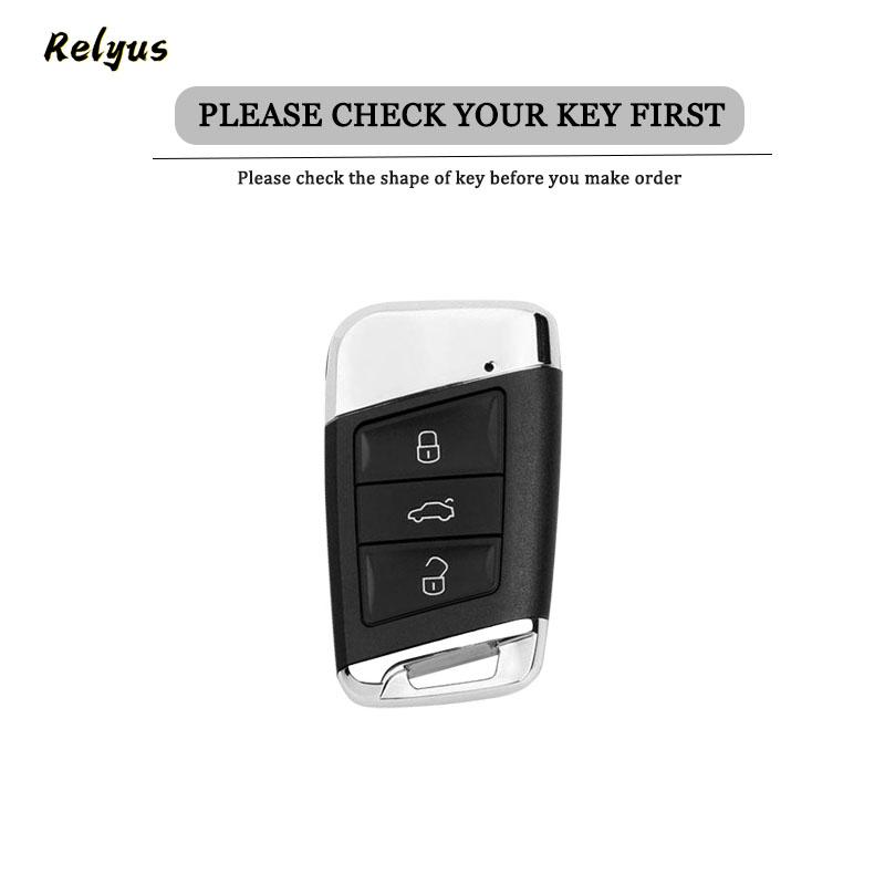 Fit For Vw Volkswagen Magotan Magotan Gte Passat B6 B7 B8 Cc Arteon Fit For Skoda Fabia Superb A7 Kodiaq Auto Tpu Key Fob Case Cover Remote