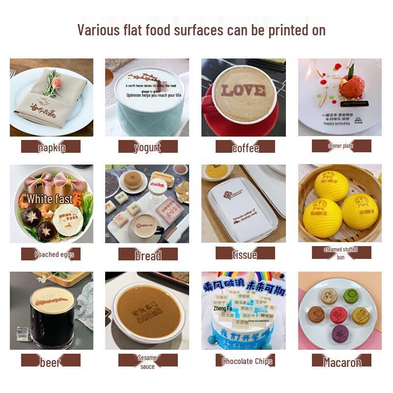 Yiwa Handheld Edible Ink Food Printer