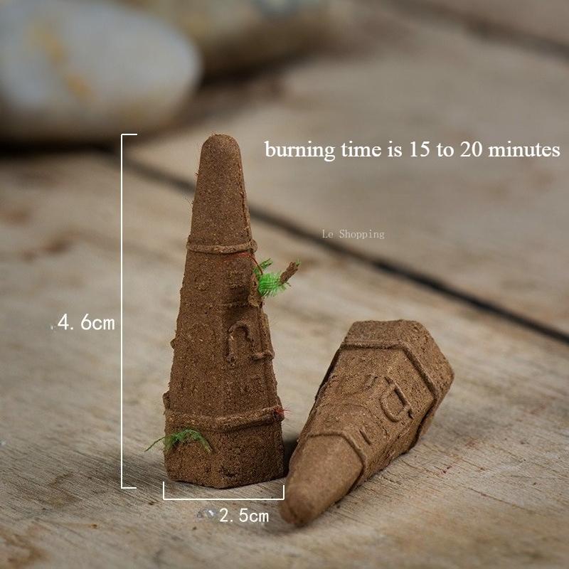 Smoke Supply Shi Zi Cone Incense Tibetan Incense Temple Worship Buddha Zen Meditation Home Indoor Purify The Air Calm The Mind