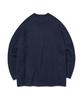 FALLETT Arch Logo Jacquard Knit Navy