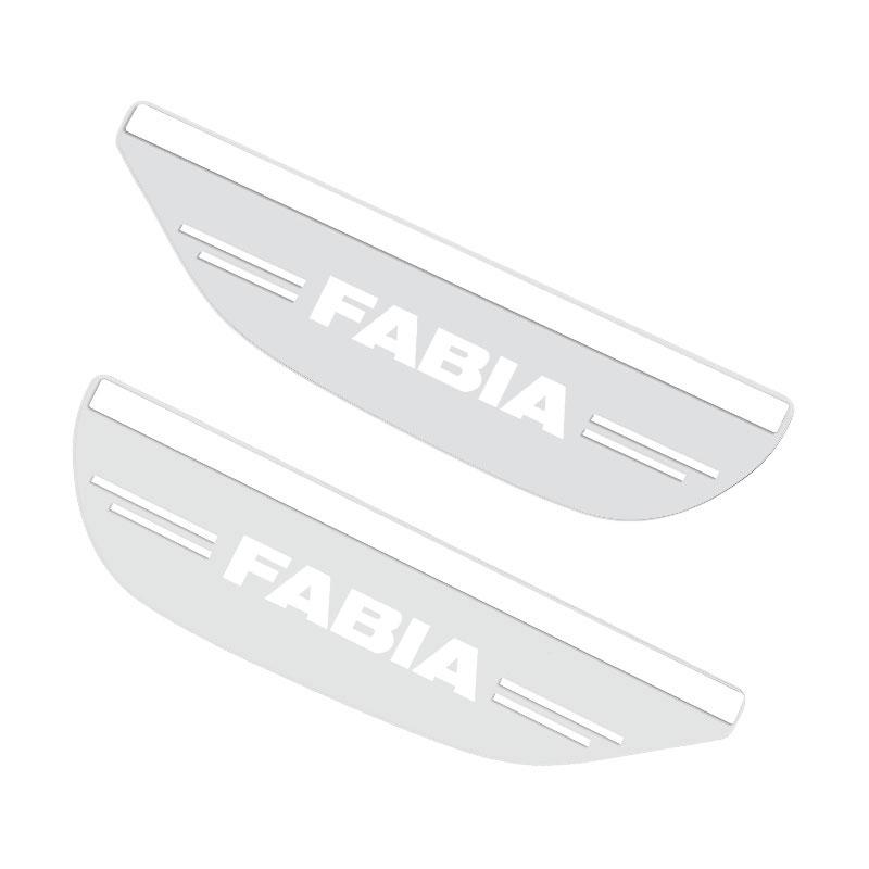 2Pcs Car Rear View Mirror Rain Eyebrow Car Rear View Side Rain and Snow Shield Is Applicable To Skoda OCTAVIA RAPID Scala