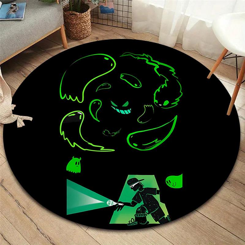 feid Round Area Rug,Carpet Rug for Living Room Bedroom Sofa Playroom Decor,Non-slip Floor Mat