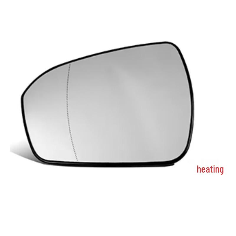 Compatible Rearview Mirror Lens for 07-18 Ford Focus, 09-16 Fiesta, Mondeo, Victory, Ecosport, and Kuga.