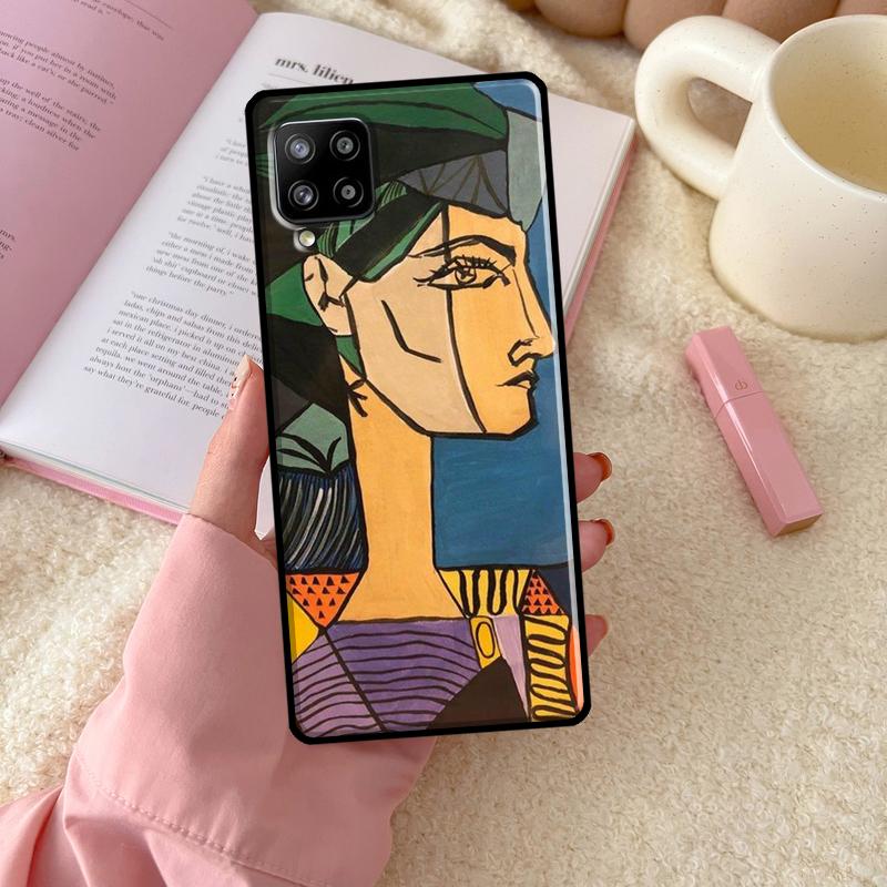 Painting Picasso Abstract Art For Samsung Galaxy A54 A34 A14 A52 A32 A12 A13 A33 A53 A15 A16 A26 A36 A56 A06 A35 A55 Case