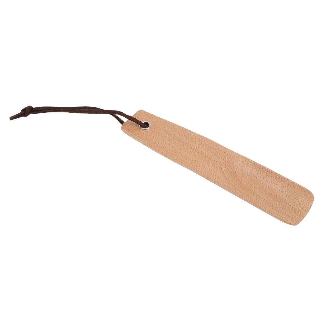 16 cm bokträ skohorn Bärbart Resvänligt Trä Skohöjare Dragverktyg