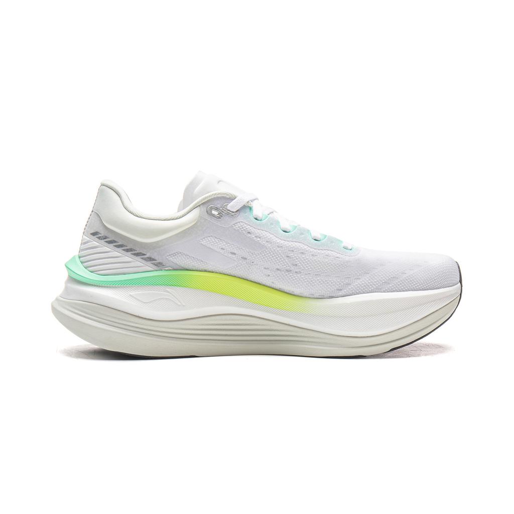 New LiNing Cushioning, Wear Resistant Low Top Casual Running Shoes Women's White ARHV014-20