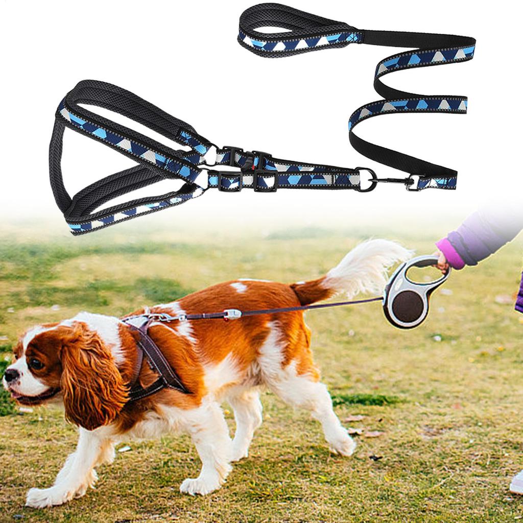 Rope For Dogs Reflective Shockproof Walking Traction Training Lead Rope Dog For Hiking Camping Running Trip Outdoor Travel