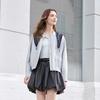 Betu Women's Spring Stand-Collar Casual Short Jacket