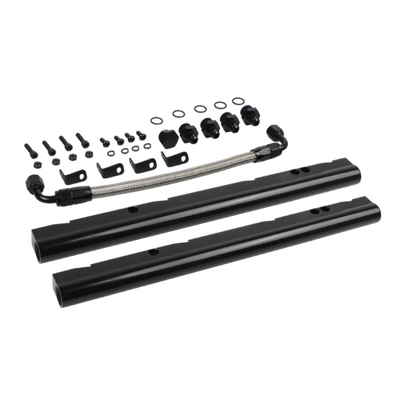 6AN Intake Manifold Fuel Rail Kit for LS6 Engines with High Flow Design Supporting 600 Horsepower and Enhancing Fuel Delivery