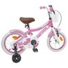 Kinderfahrrad 16 Zoll für Alter 4 6 Hellrosa