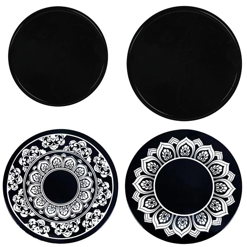 Uniwersalna Mata Antypoślizgowa do Samochodu Okrągła Wysoka Odporność na Przywieranie Podkładka do Przechowywania na Deskę Rozdzielczą Uchwyt na Telefon Komórkowy do Samochodu