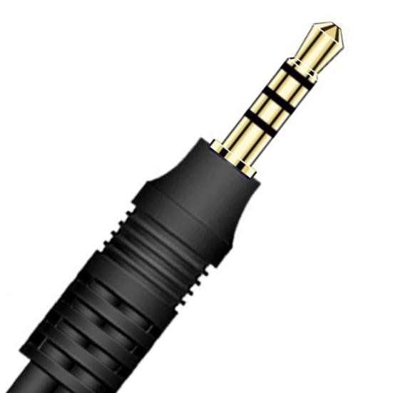 Adapter Cable 2-in-1 High Fidelity 3.5mm Earphone AUX Splitter Converter for Mobile Phone