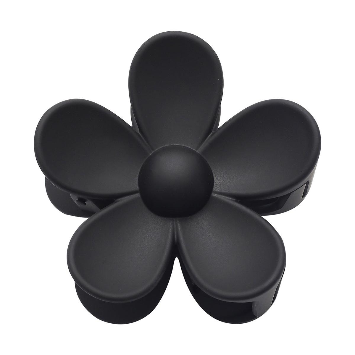 

Большие заколки-крабы с цветком для женщин, модные заколки-крабы для волос для девочек, матовые шпильки, милые головные уборы, заколки, аксессуары для волос