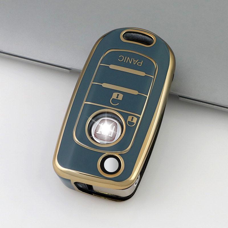 Italian Fiat TPU Soft Rubber Key Bag - Cross-Border Hot Item Car Protective Cover