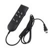 Lift Chair Controller 6 Keys Power Lift Sofa Chair Hand Control with 5 Pin Connector for 2 Motor Electric Recliner