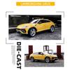 WELLY 1/24 Lamborghini URUS SUV Alloy Car Diecasts & Toy Vehicles Car Model Miniature Scale Model Car for Children