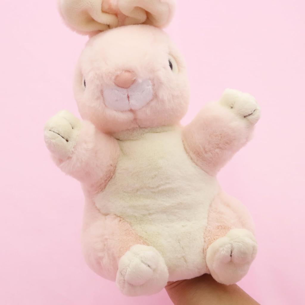 Take Off Hand Puppet Rabbit (Pink)