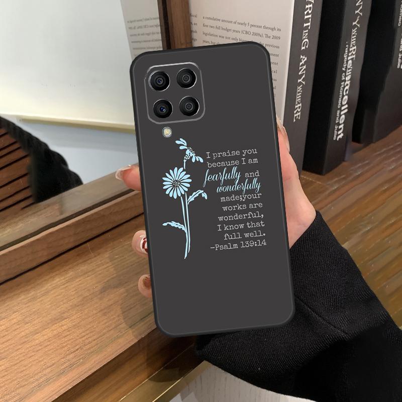

Christian Psalms Case For Samsung Galaxy M56 M06 M16 M36 M52 M32 M12 M54 M34 M14 M35 M55 M15 M11 M31 M13 M53 Samsung M20