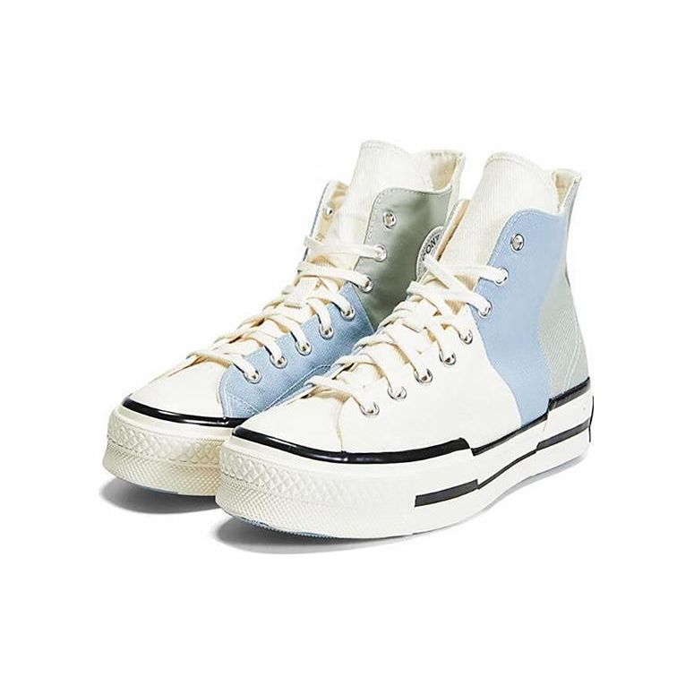 Converse Chuck 70 Plus High Materiálový mix - Summit Sage Egret Unisex Tenisky Biela A04370C