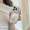 Transparent Magnetic Bow Suction Phone Case for Apple iPhone 17 Pro Max - Full Coverage, 16th Gen