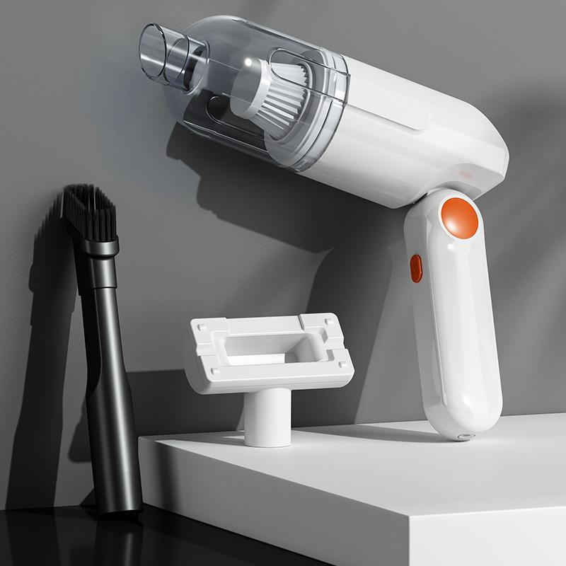 Bilstøvsuger høysug bil liten mini trådløs lading bil håndholdt bil for husdyr