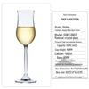 Shidao Tulip Crystal Wine Glass: High-Stemmed Glass for Spirits & Red Wine, Ideal for Home & Bar Use