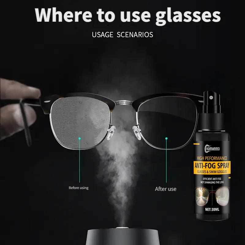 Fasilawei Rain Anti-Fog Spray - Glasses Goggles Helmet Car Window Portable Clear Vision Enhancer