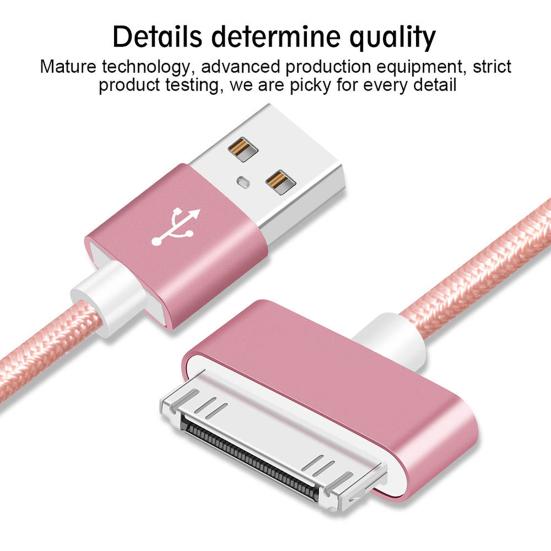 OLAF 100cm USB Data Sync Cord Cable Charging Line for iPhone 4/4S