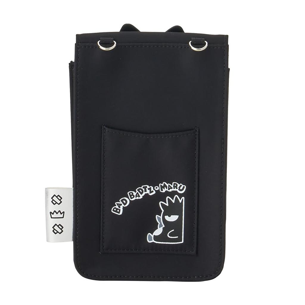 Sanrio Smartphone Shoulder Bag (My Time) Badtz-Maru (Polyester, Steel, PU Leather, PP) for Ages 3 and Up (Product Code: 299278)