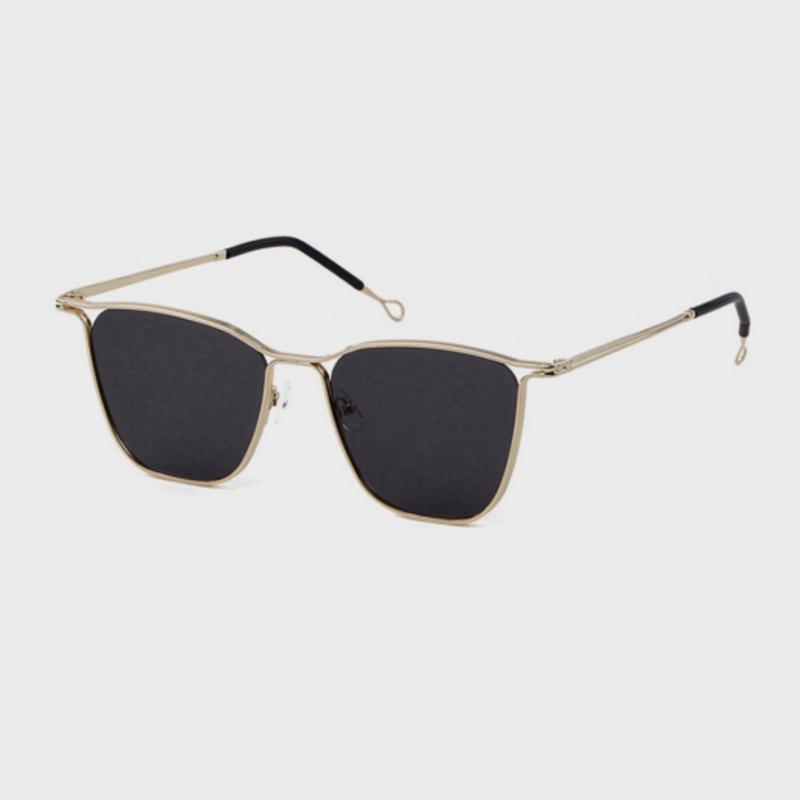 LOOKING4U NeoRetro S3820 C2 Gold Sunglasses