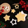 Christmas Decor Mold Diy Christmas Tree Ornament Star Pendant Mold Christmas-Themed Star Ornament Mold For Holiday Decoration