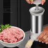Sausage Stuffer with 4 Different Sizes Stuffing Tubes Sausage StufferQuick Sausage StufferFillerSyringeSmall Sausage Tools
