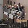 ZISIZ Wall-Mounted Kitchen Organizer