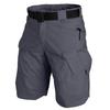 Pantalones cortos tácticos militares urbanos para hombre, pantalones cortos de carga resistentes al desgaste e impermeables para exteriores, pantalones de senderismo de talla grande con múltiples bolsillos de secado rápido
