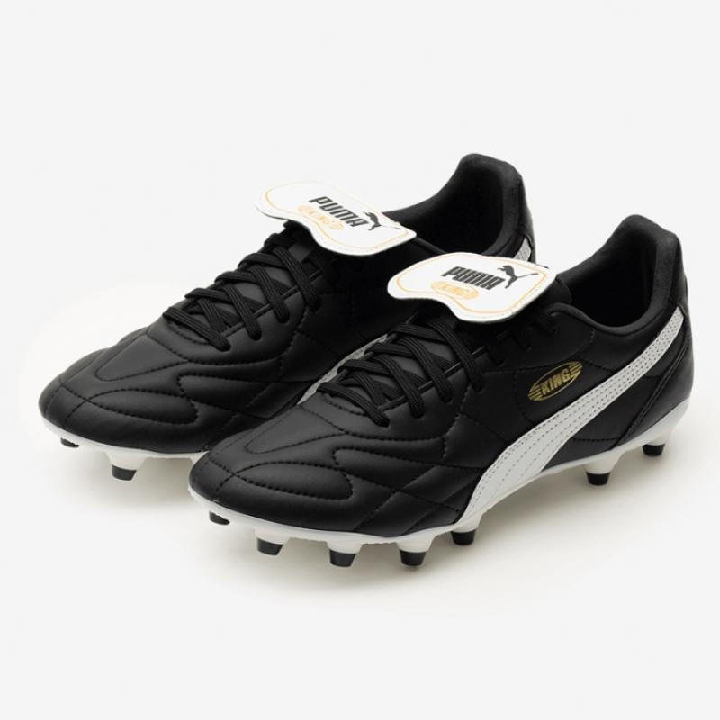 Puma Galleria Puma King Top Fg Ag Black Grass Soccer Shoe