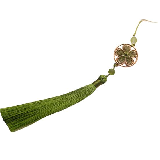 

Привлекательный кулон с кисточкой, 13 см, винтажный износостойкий подарок 13cm армия зеленый