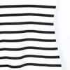 SD Family 2025 Black Striped Sleeveless Round Neck Fishtail Dress