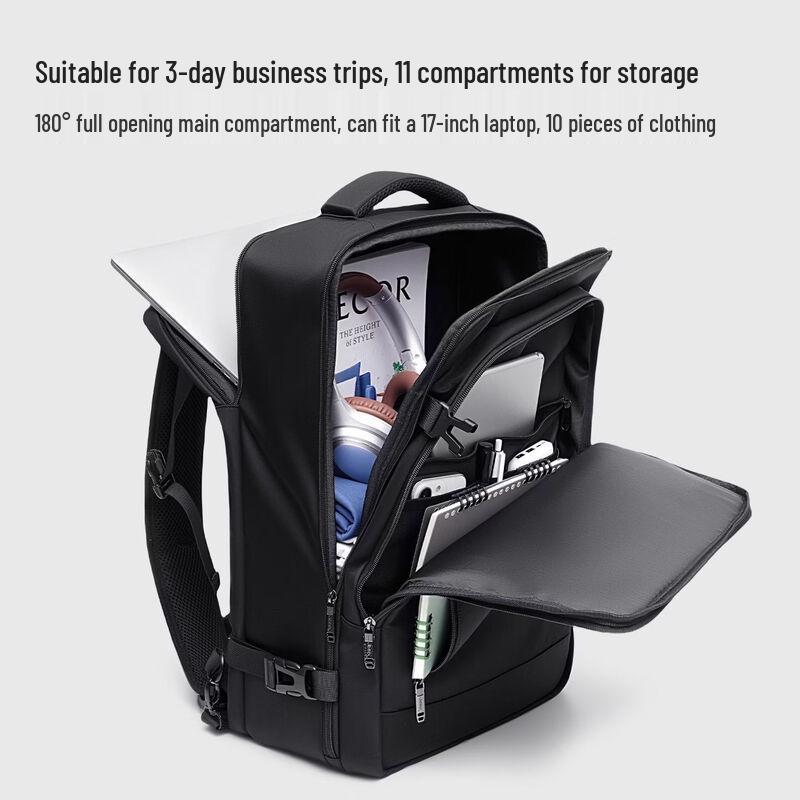 JEEP Men's Large Capacity Business Travel Backpack